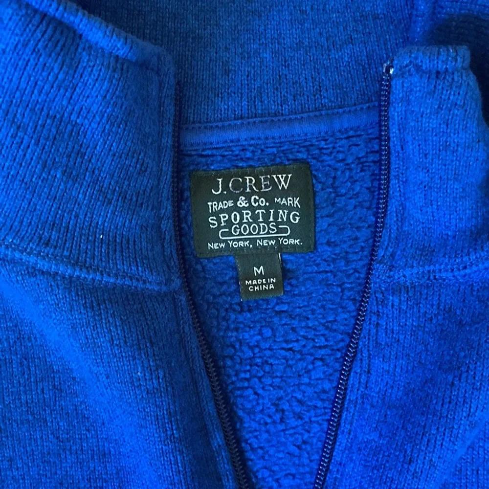 J Crew Trade & Co Sporting Goods Half-Zip Sweatshirt